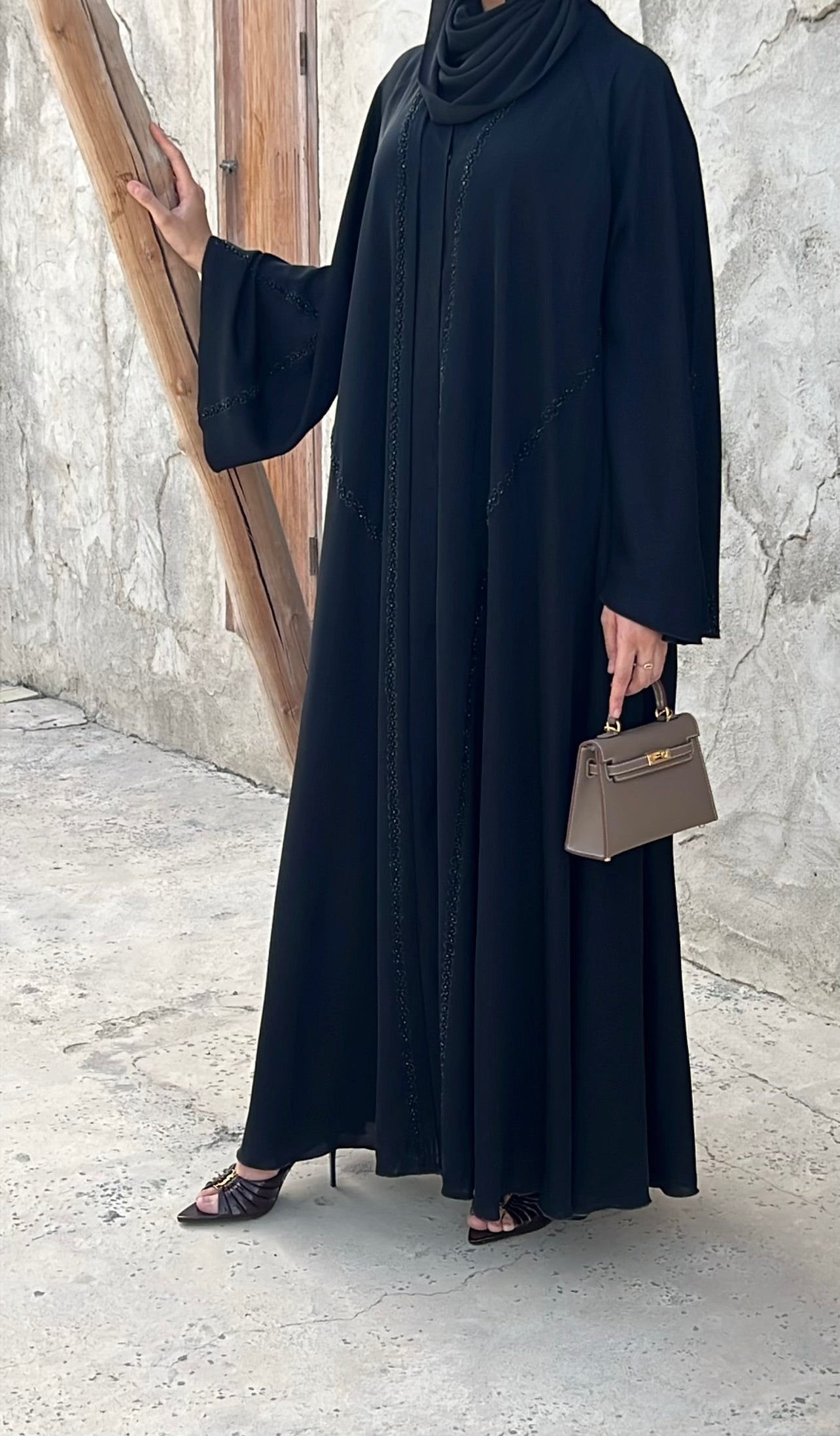 Abaya Nour black