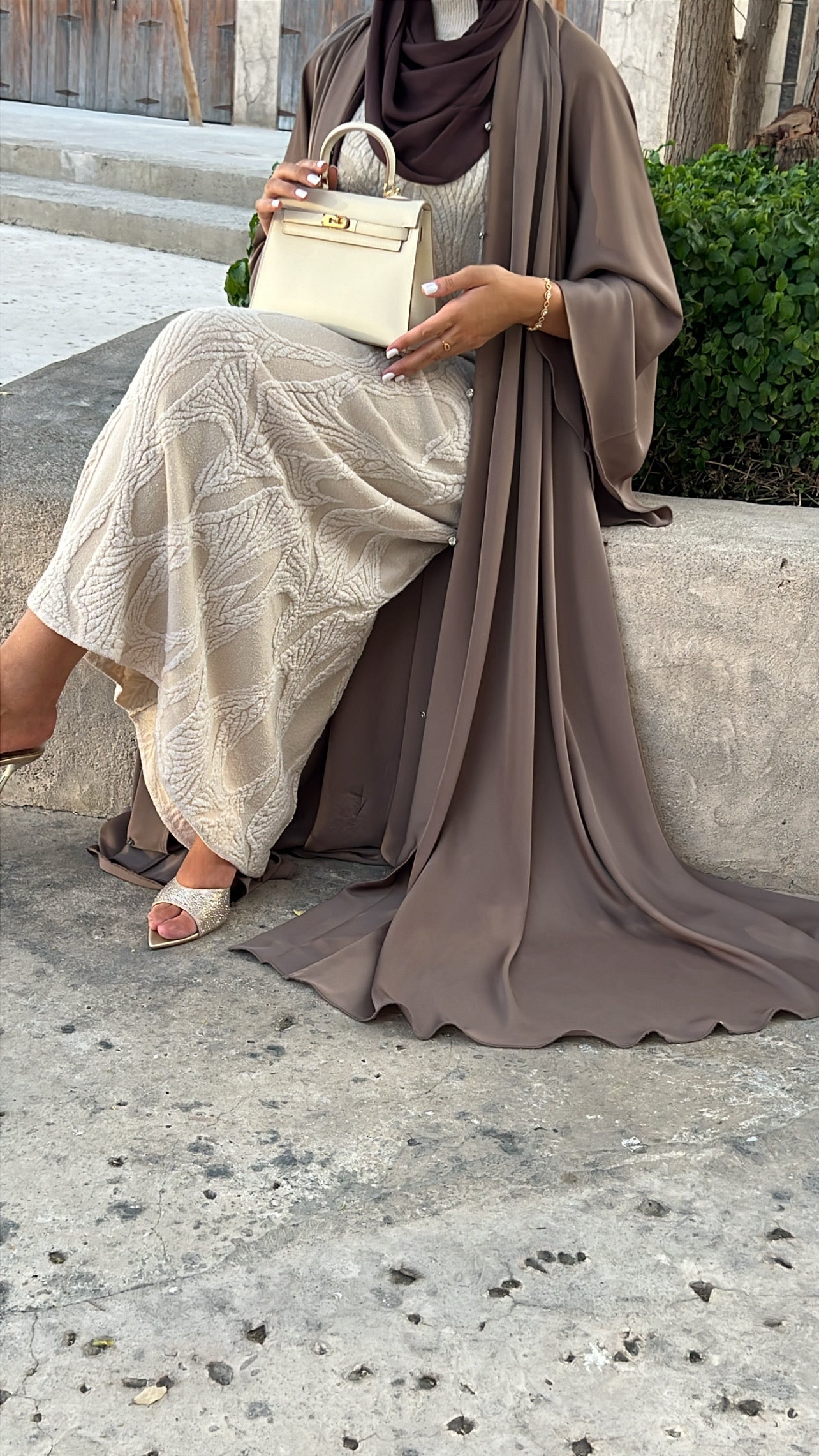 Abaya Jade latte