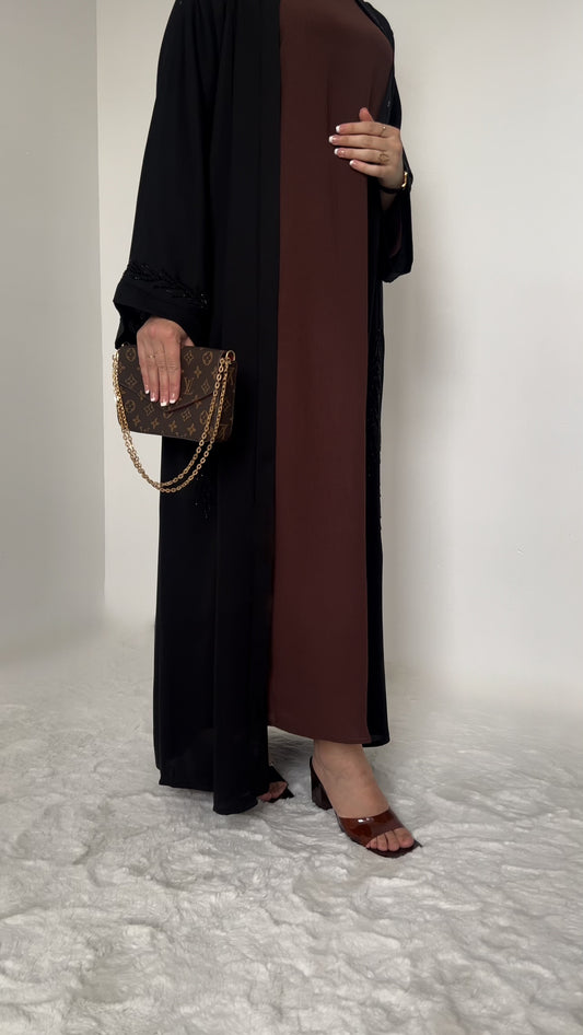 Sous robe Marron - Manches longues