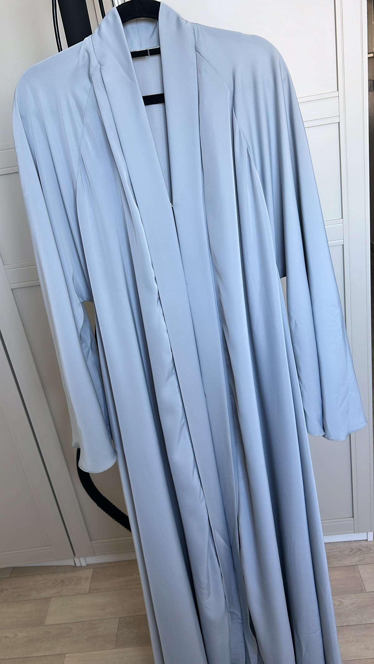 Abaya jade gris souris