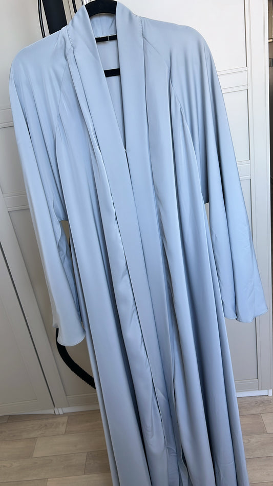 Abaya jade gris souris