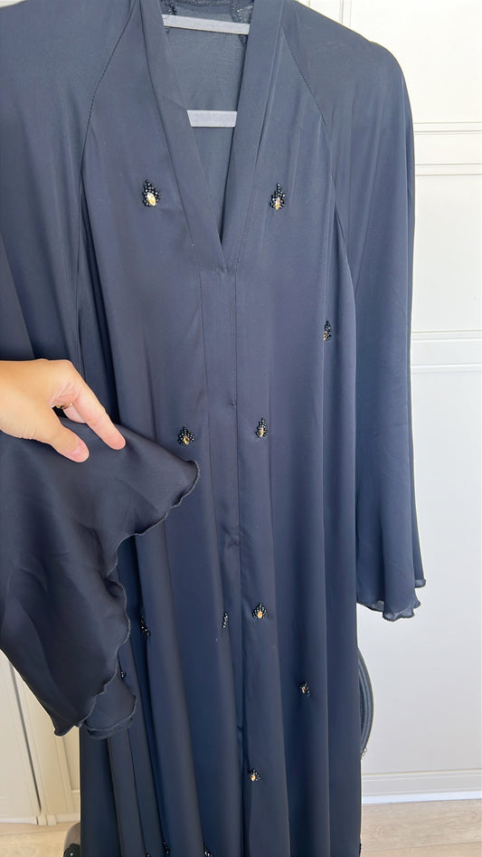 Abaya nella  noir 56