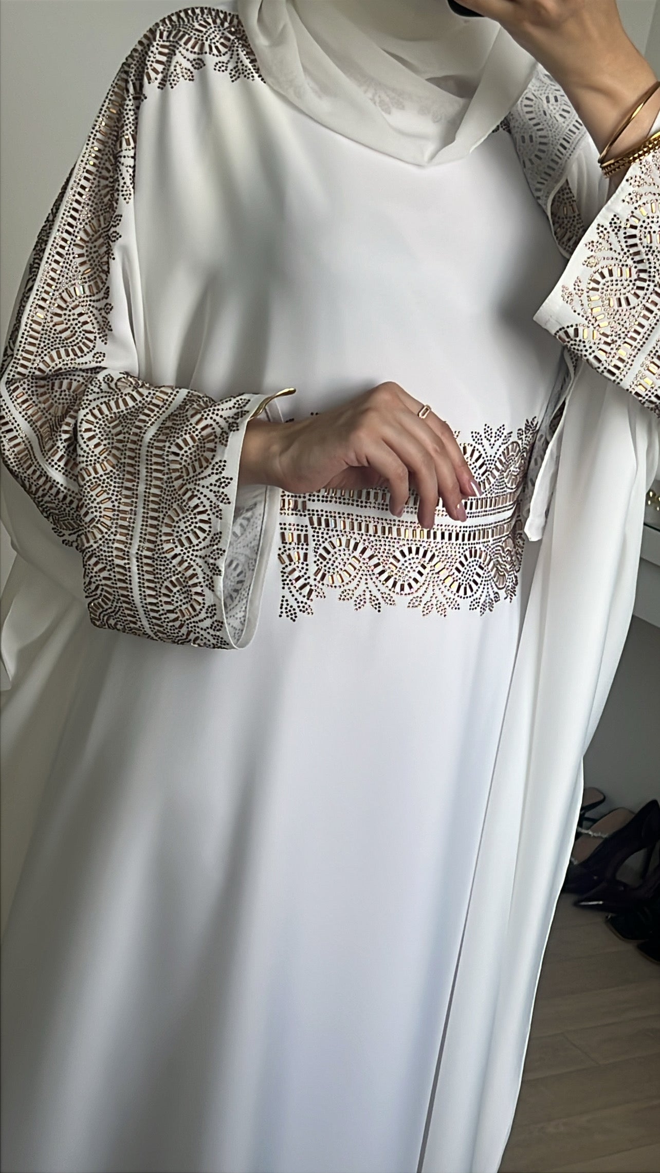 Abaya Royale blanche
