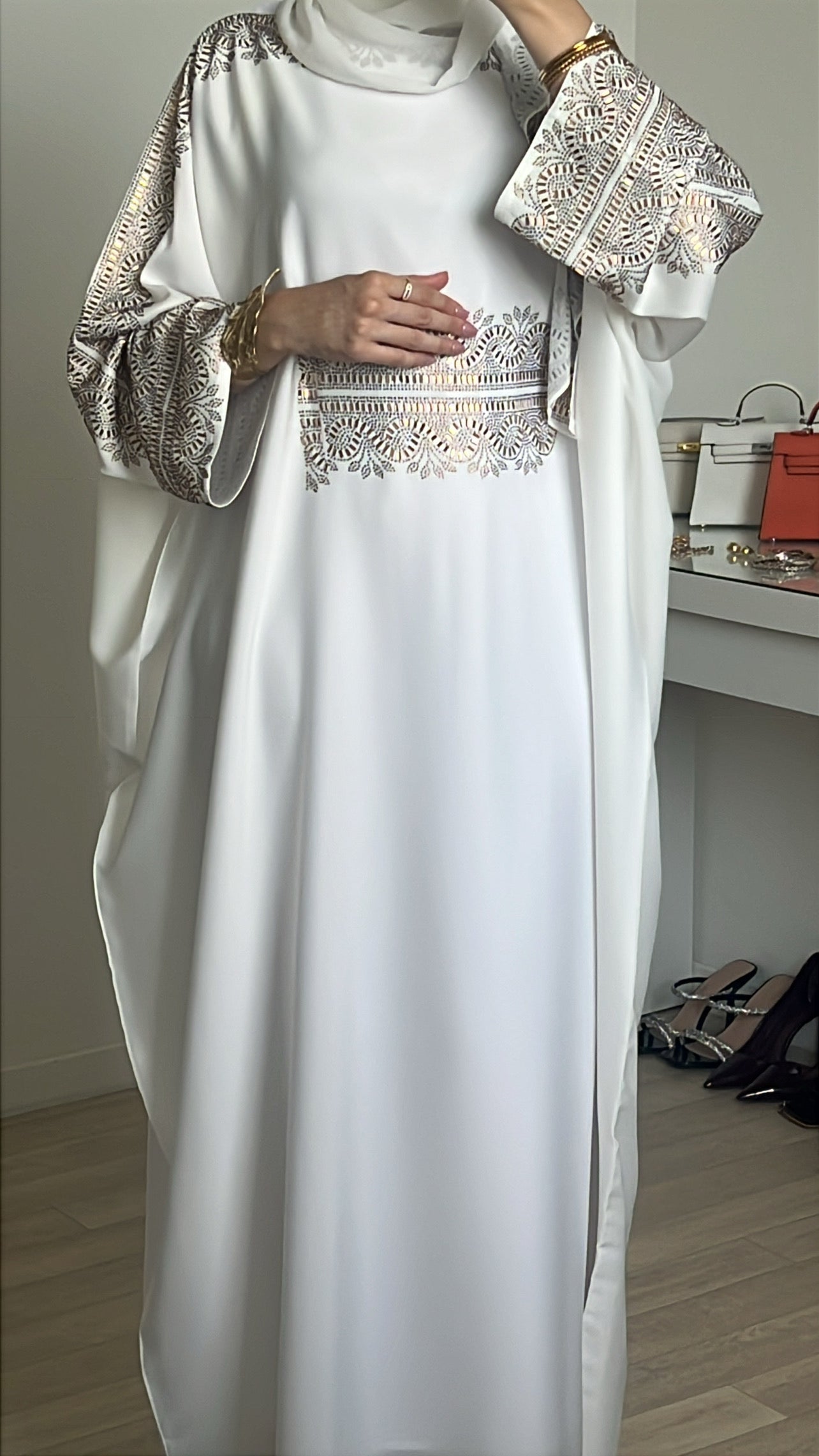 Abaya Royale blanche